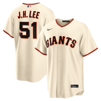 San Francisco Giants Jung Hoo Lee Cream jersey – view 2