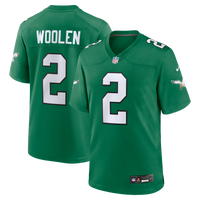 Philadelphia Eagles Tariq Woolen Kelly Green jersey – view 2