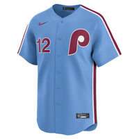 Philadelphia Phillies Kyle Schwarber Blue jersey – view 3