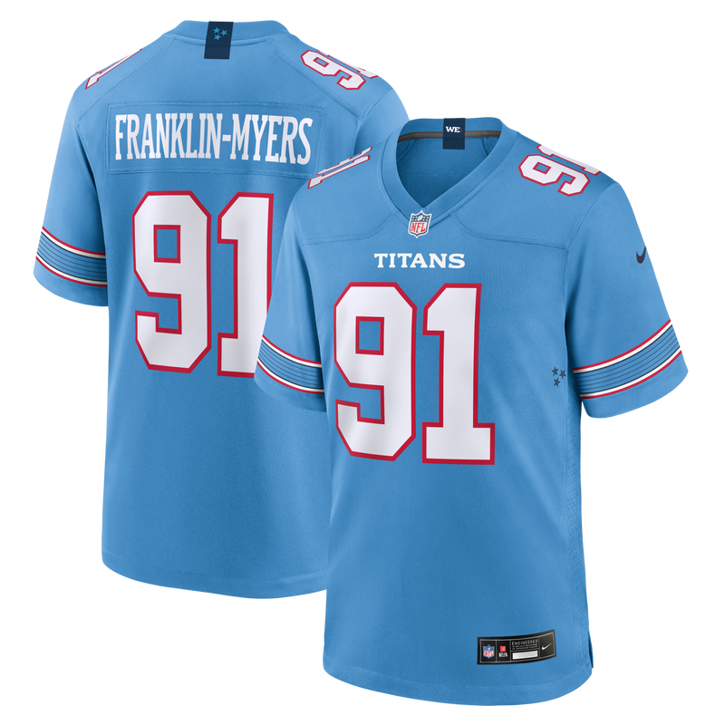 Tennessee Titans John Franklin-Myers jersey – view 1