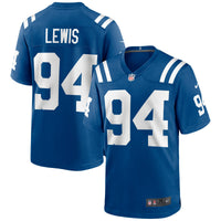 Indianapolis Colts Tyquan Lewis Royal jersey – view 1
