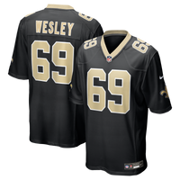 New Orleans Saints Barry Wesley Black jersey – view 1