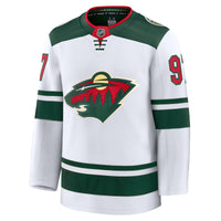 Minnesota Wild Kirill Kaprizov White jersey – view 3
