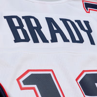 New England Patriots Tom Brady White jersey – view 8