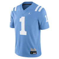 Jordan Brand #1 Light Blue UCLA Bruins Alternate Game Jersey – view 3