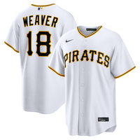 Pittsburgh Pirates Luke Weaver White jersey – view 2