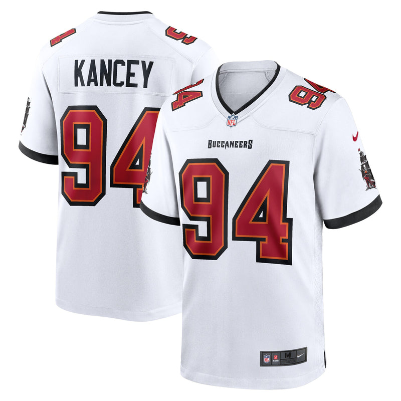 Tampa Bay Buccaneers Calijah Kancey White jersey – view 1
