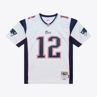 New England Patriots Tom Brady White jersey – view 1