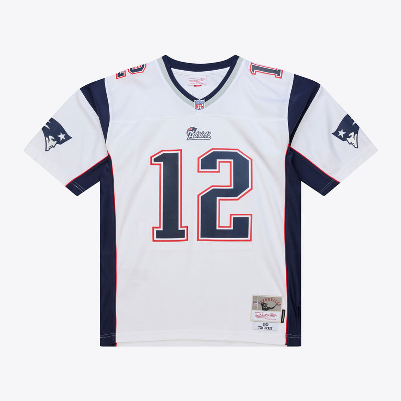 New England Patriots Tom Brady White jersey – view 1