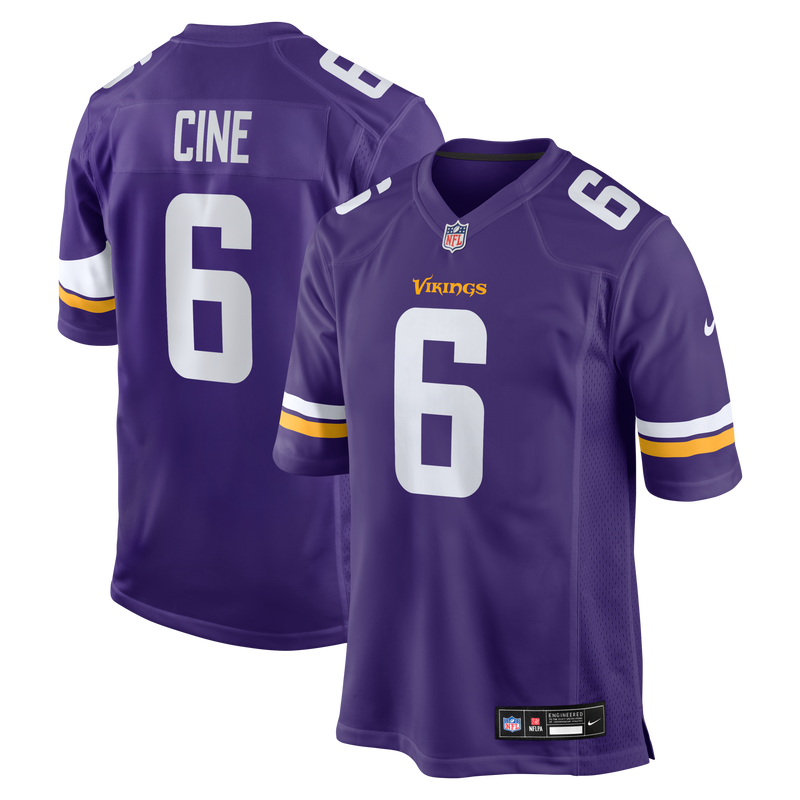 Minnesota Vikings Lewis Cine Purple jersey – view 1
