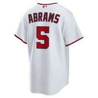 Washington Nationals CJ Abrams White jersey – view 7