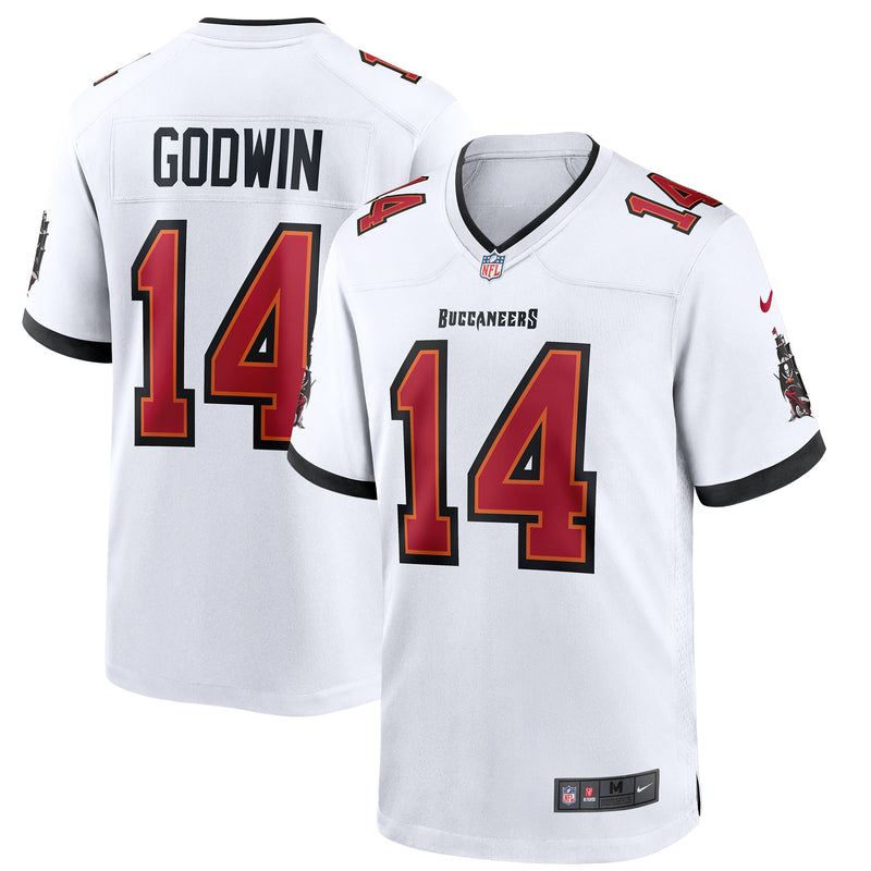 Tampa Bay Buccaneers Chris Godwin White jersey – view 1