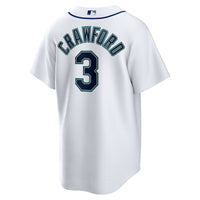 Seattle Mariners JP Crawford White jersey – view 4