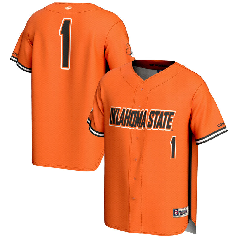 Oklahoma State Cowboys Orange jersey – view 1
