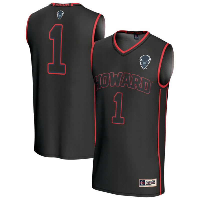 Howard Bison GameDay Greats Black jersey – view 1