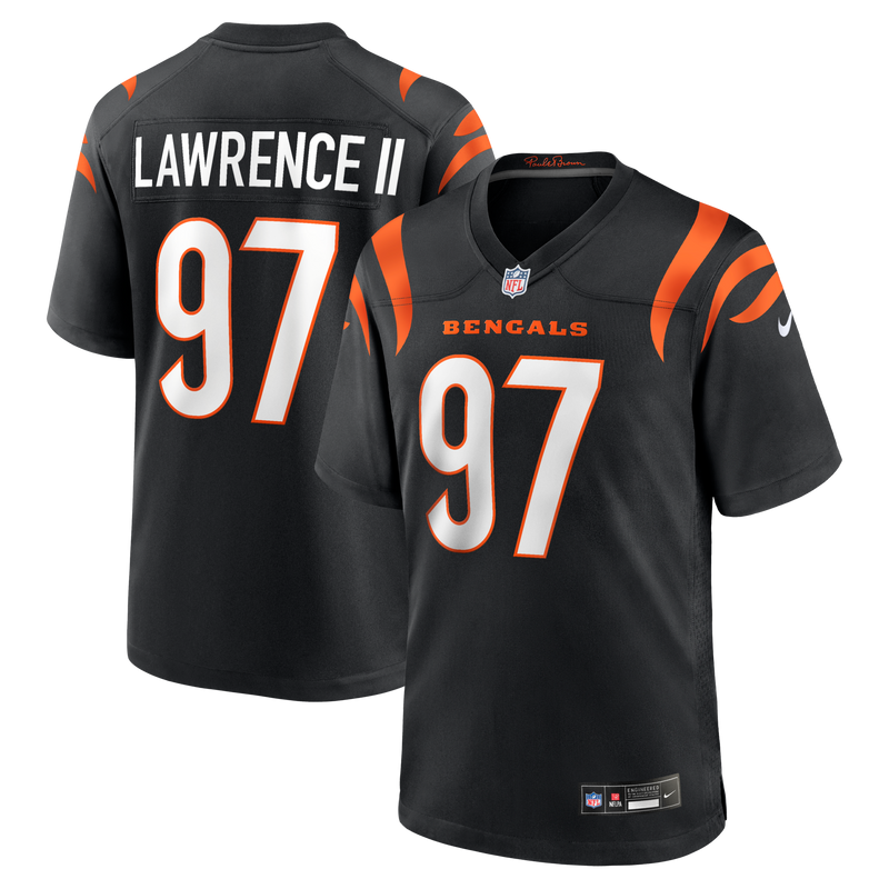 Cincinnati Bengals Dexter Lawrence II Black jersey – view 1