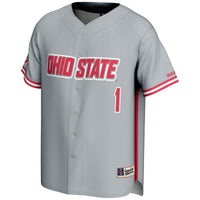 Ohio State Buckeyes Lightweight Gray jersey – view 3