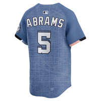 Washington Nationals CJ Abrams Blue jersey – view 4