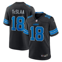 Detroit Lions Isaac TeSlaa Black jersey – view 2