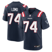 New England Patriots Caleb Lomu Navy jersey – view 2