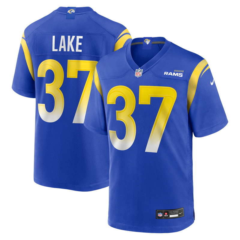 Los Angeles Rams Quentin Lake Royal jersey – view 1