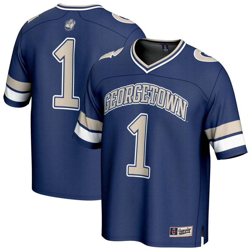 Georgetown Hoyas Navy jersey – view 1