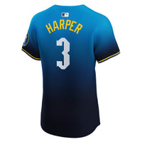 Philadelphia Phillies Bryce Harper Navy jersey – view 4