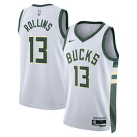 Milwaukee Bucks Ryan Rollins - White jersey – view 1