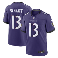 Baltimore Ravens Elijah Sarratt Purple jersey – view 2