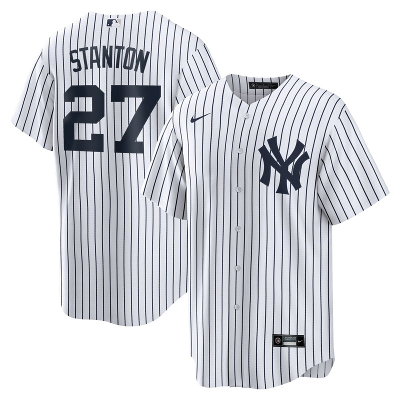New York Yankees Giancarlo Stanton White jersey – view 1