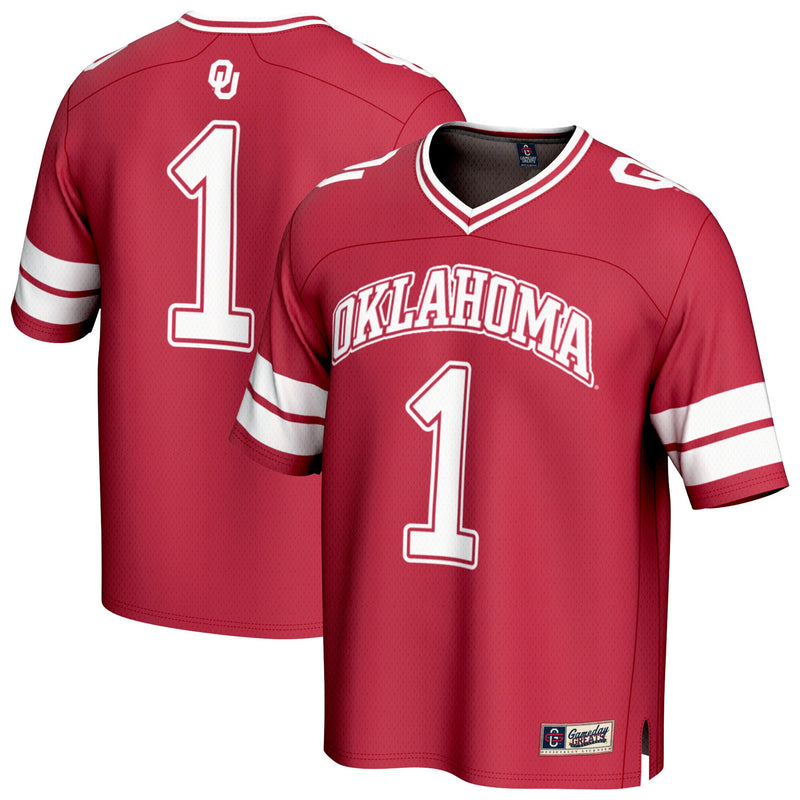 Crimson jersey – view 1