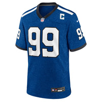 Indianapolis Colts DeForest Buckner Blue jersey – view 3