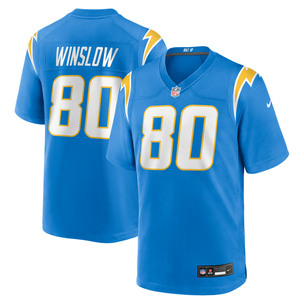 Los Angeles Chargers Kellen Winslow Nike Powder Blue Game Retired Player Jersey