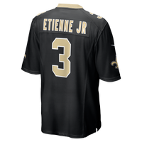 New Orleans Saints Travis Etienne Jr Black jersey – view 8