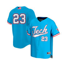 Louisiana Tech Bulldogs Lightweight Royal jersey – view 2