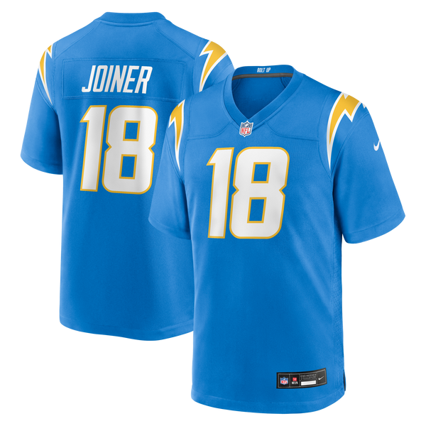 Los Angeles Chargers Charlie Joiner Nike Powder Blue Game Retired Player Jersey