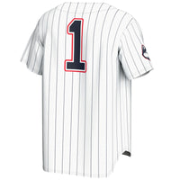 UConn Huskies Lightweight Baseball White jersey – view 4