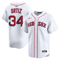 Boston Red Sox David Ortiz White jersey – view 1