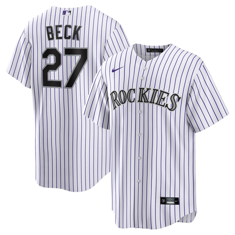 Colorado Rockies White jersey – view 1