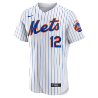 New York Mets Francisco Lindor White jersey – view 7