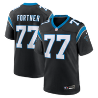 Carolina Panthers Luke Fortner Black jersey – view 1