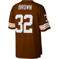 Cleveland Browns Jim Brown Brown jersey – view 4