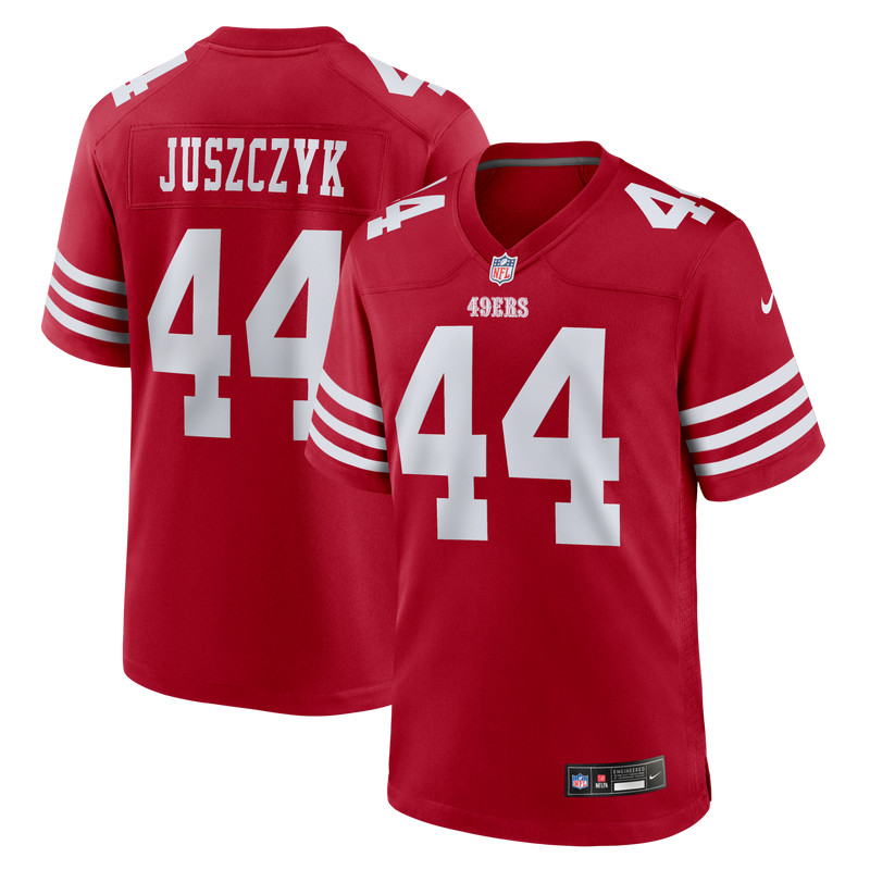 San Francisco 49ers Kyle Juszczyk Scarlet jersey – view 1