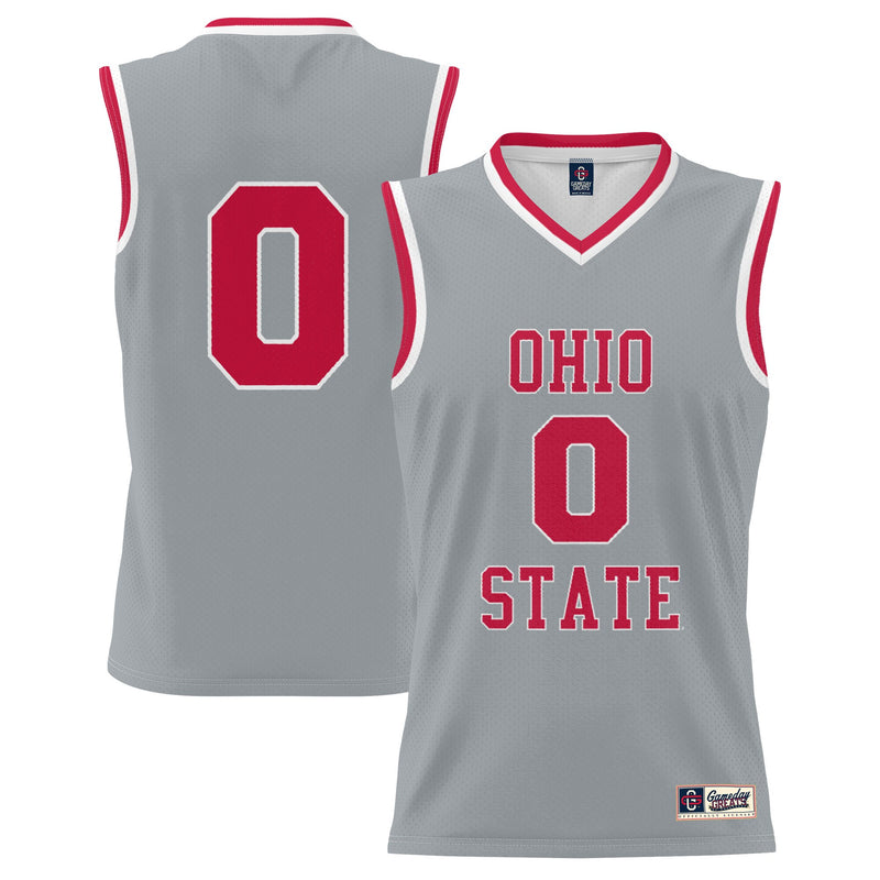 Ohio State Buckeyes Lightweight Gray jersey – view 1