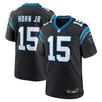 Carolina Panthers Jimmy Horn Jr Black jersey – view 1