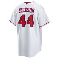 Los Angeles Angels Reggie Jackson White jersey – view 4