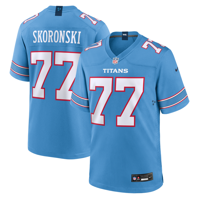 Tennessee Titans Peter Skoronski jersey – view 1