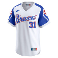 Atlanta Braves Greg Maddux White jersey – view 3