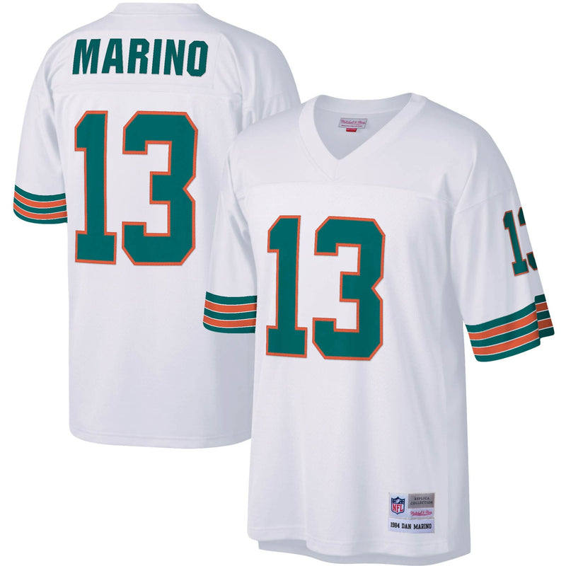 Miami Dolphins Dan Marino White jersey – view 1