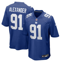New York Giants Darius Alexander Royal jersey – view 2